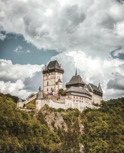 The magnificent medieval castle of Karlstejn Prague sightseeing