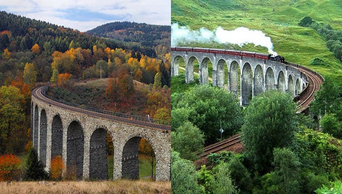 Places in Czech Republic and their international “copies”