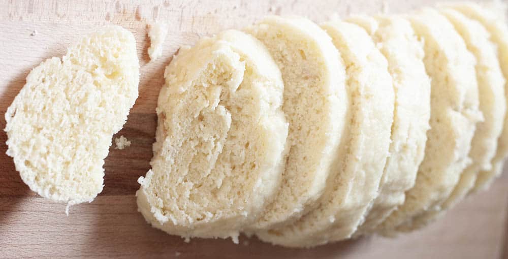 Kynutý houskový knedlík – bread dumpling