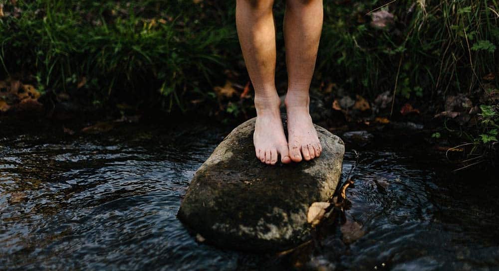 Barefoot around Czech Republic