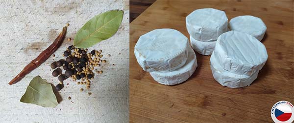 nakládaný hermelín