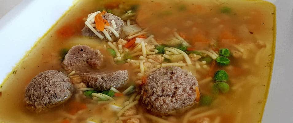 Játrové knedlíčky – liver dumplings