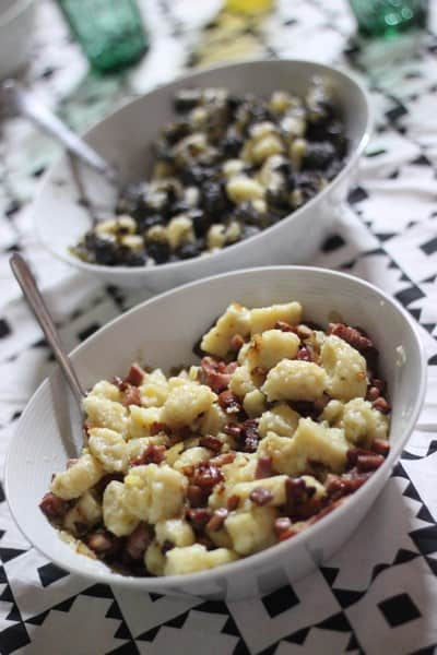 potato dumplings meat