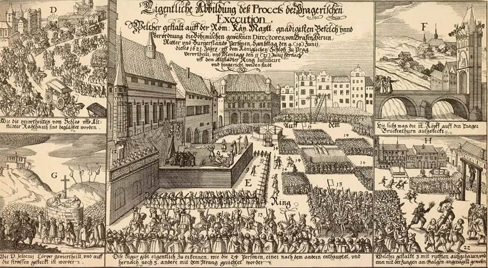 On this day in 1621: Old Town Square Execution