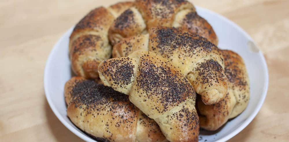 Loupáčky – Czech Poppy Seed Rolls