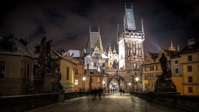 prague in winter