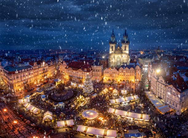 prague in winter