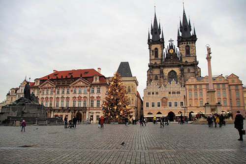 prague in winter