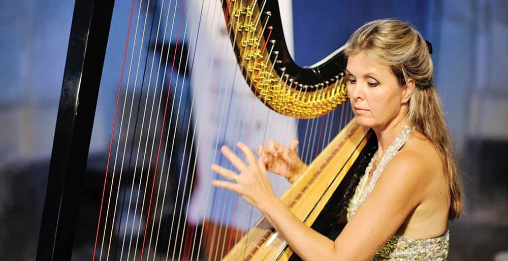 Kateřina Englichová, the Harp Diva