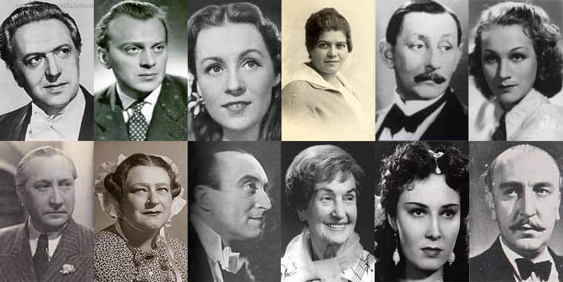 Czech First Republic Actors and Actresses