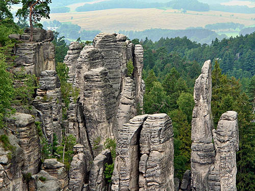 prachovské rocks natural sights
