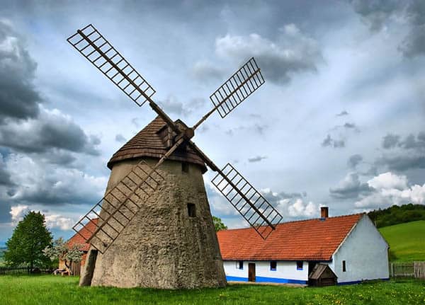 windmills kuželov