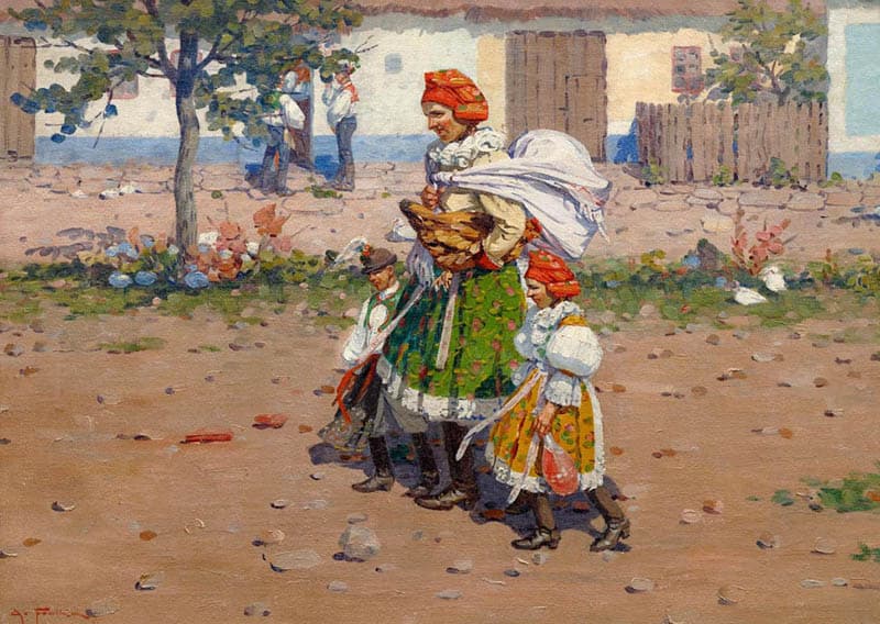 Antoš Frolka, Name That Shaped Moravian Rural Painting