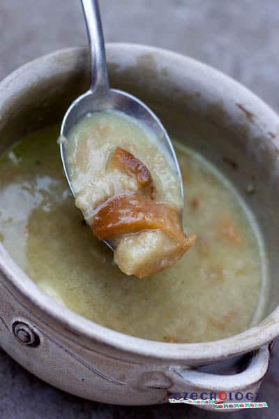 czech bread soup