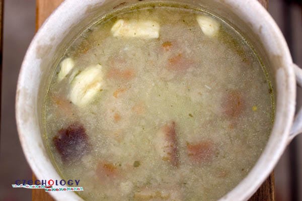 czech bread soup