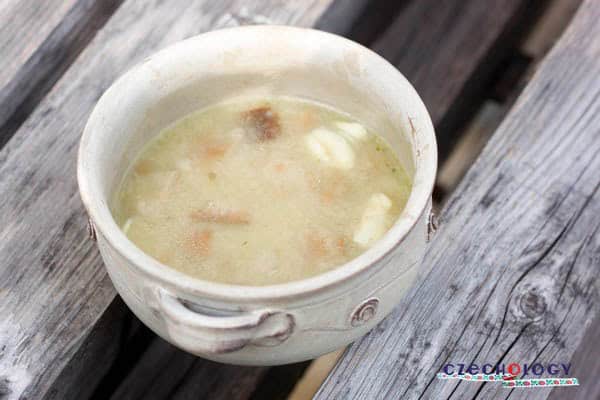 czech bread soup