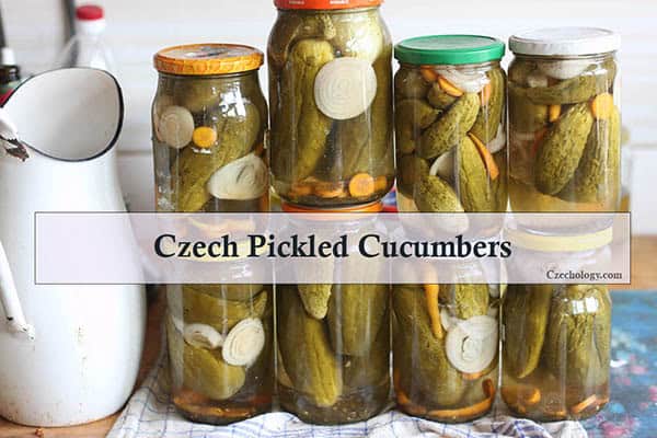 pickled cucumbers