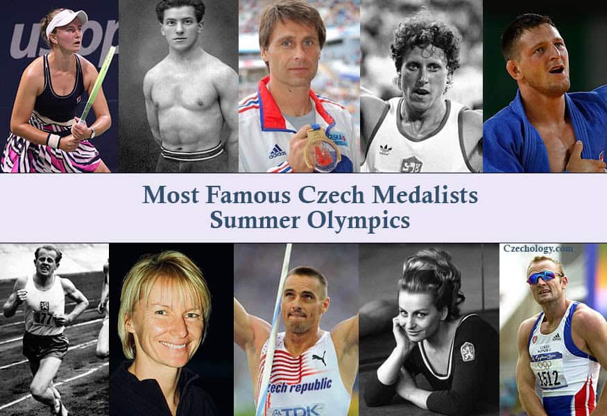 Czech Republic at Summer Olympics: Most Famous Medalists