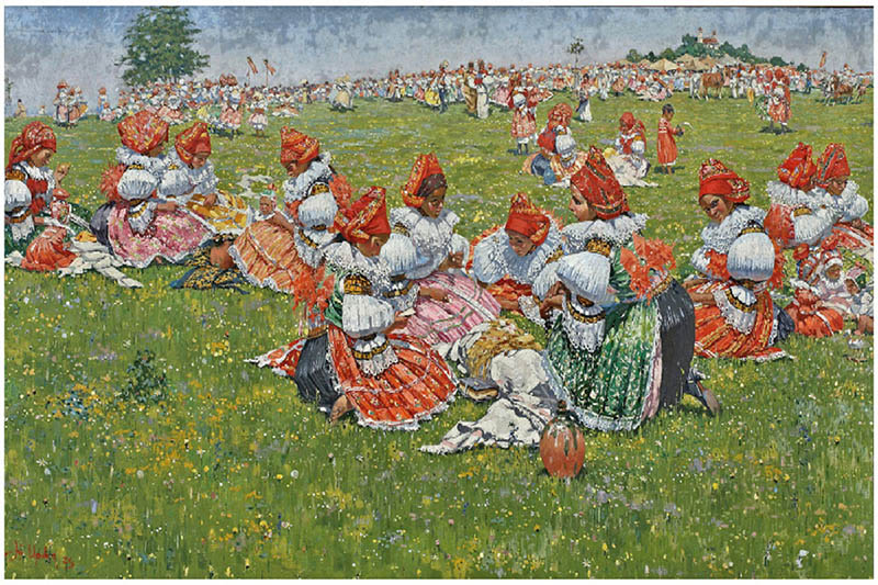 Joža Úprka, Legend of Moravian Rural Painting