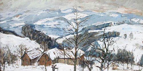 painting in valašsko