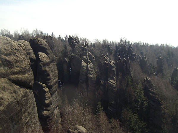 beautiful rocks broumovske