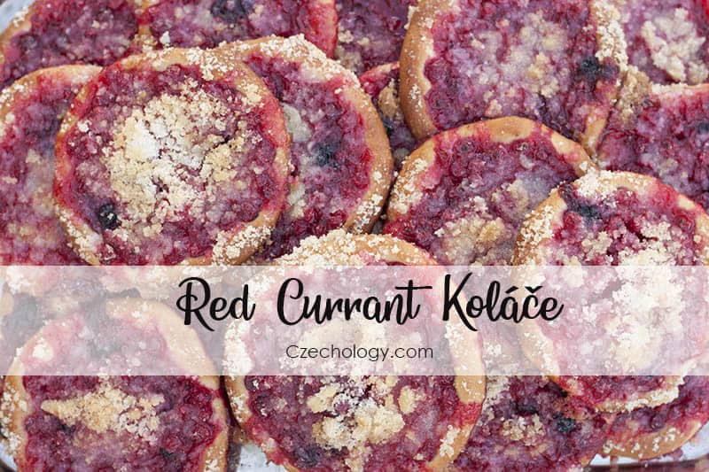red currant koláče